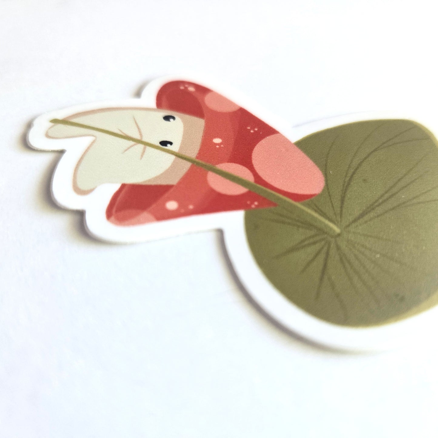Running Mushroom Sticker