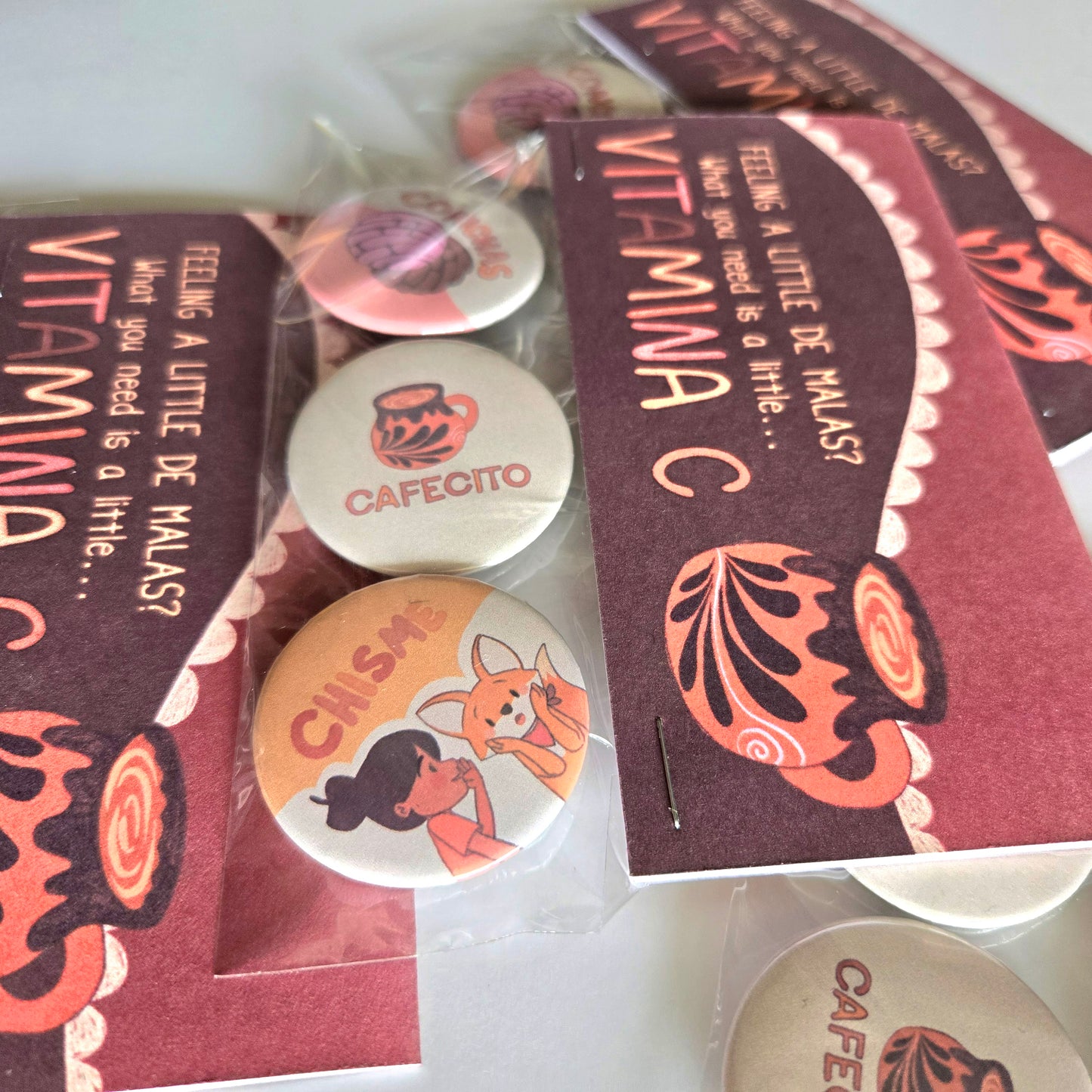 Vitamina C Button Set