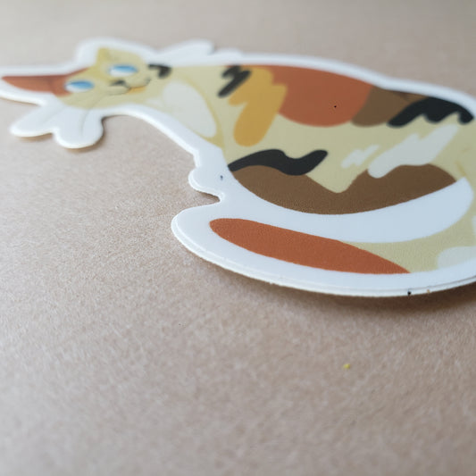 Calico Cat Sticker