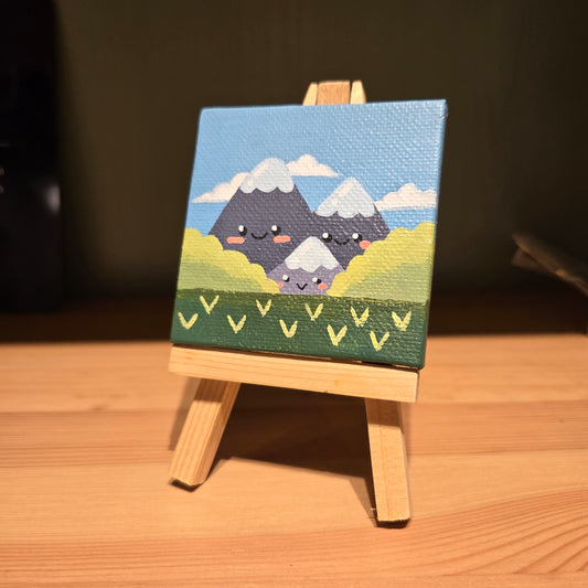 Mountain Family OG PAINTING