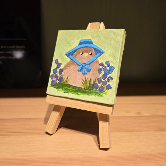 Chicken with hat OG PAINTING