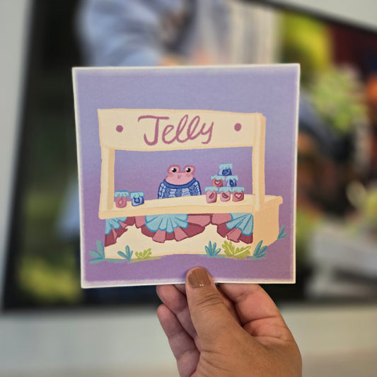 Jelly Frog Print
