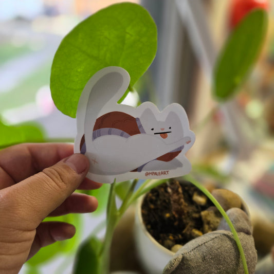 Licky Cat Sticker