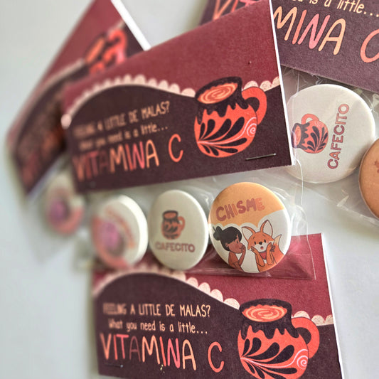 Vitamina C Button Set